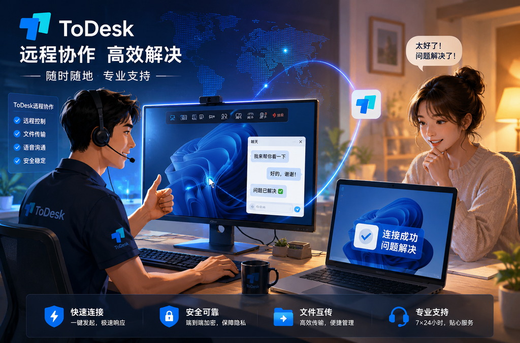 比ToDesk更好用的远程桌面软件推荐：2024年高效远程控制方案深度对比